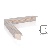 Modern Texture Light Grey Wood Frame for Home Decor
